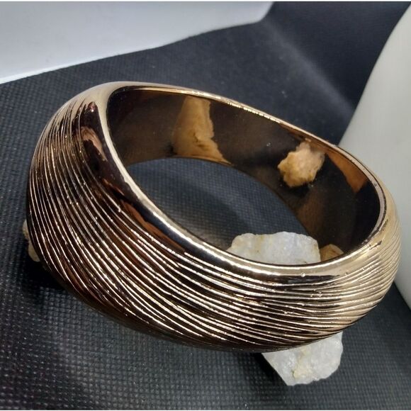 Pottery copper styled bracelet‎ bangle unique cowgirl western theme OFL - Picture 1 of 3
